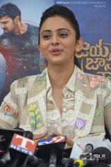 Rakul Preet At Jaya Janaki Nayaka Movie Success Meet
